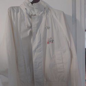 White Paris Las Vegas Women's Coat 1X Plus Size